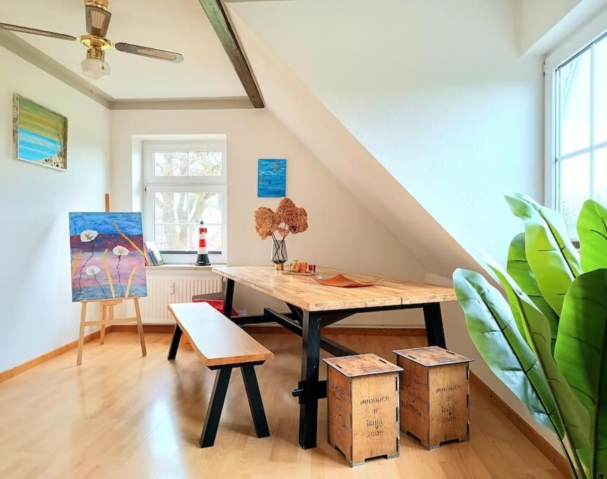 Ruhiges Exzellenz-Appartement Diana Im Elb-Urstromtal - Fast Wlan, Good For Long-Terms Bleckede Eksteriør billede